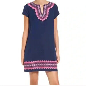 Vineyard Vines Embroidered Shift Dress size 0